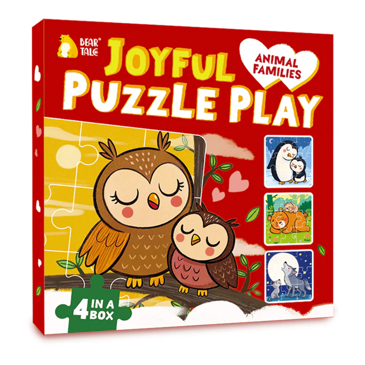 Joyful Puzzle Play - Animal Families